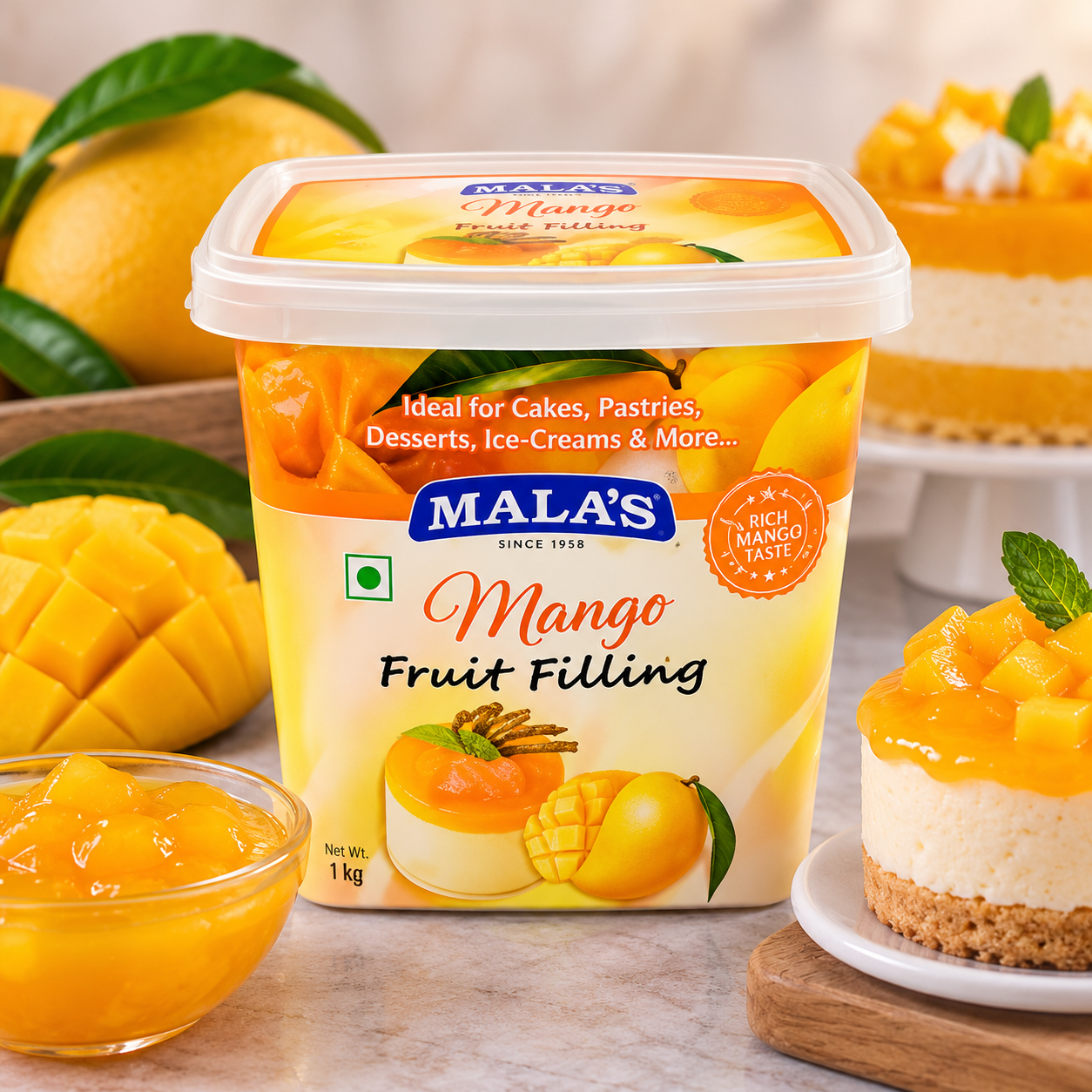Mango Fruit Filling